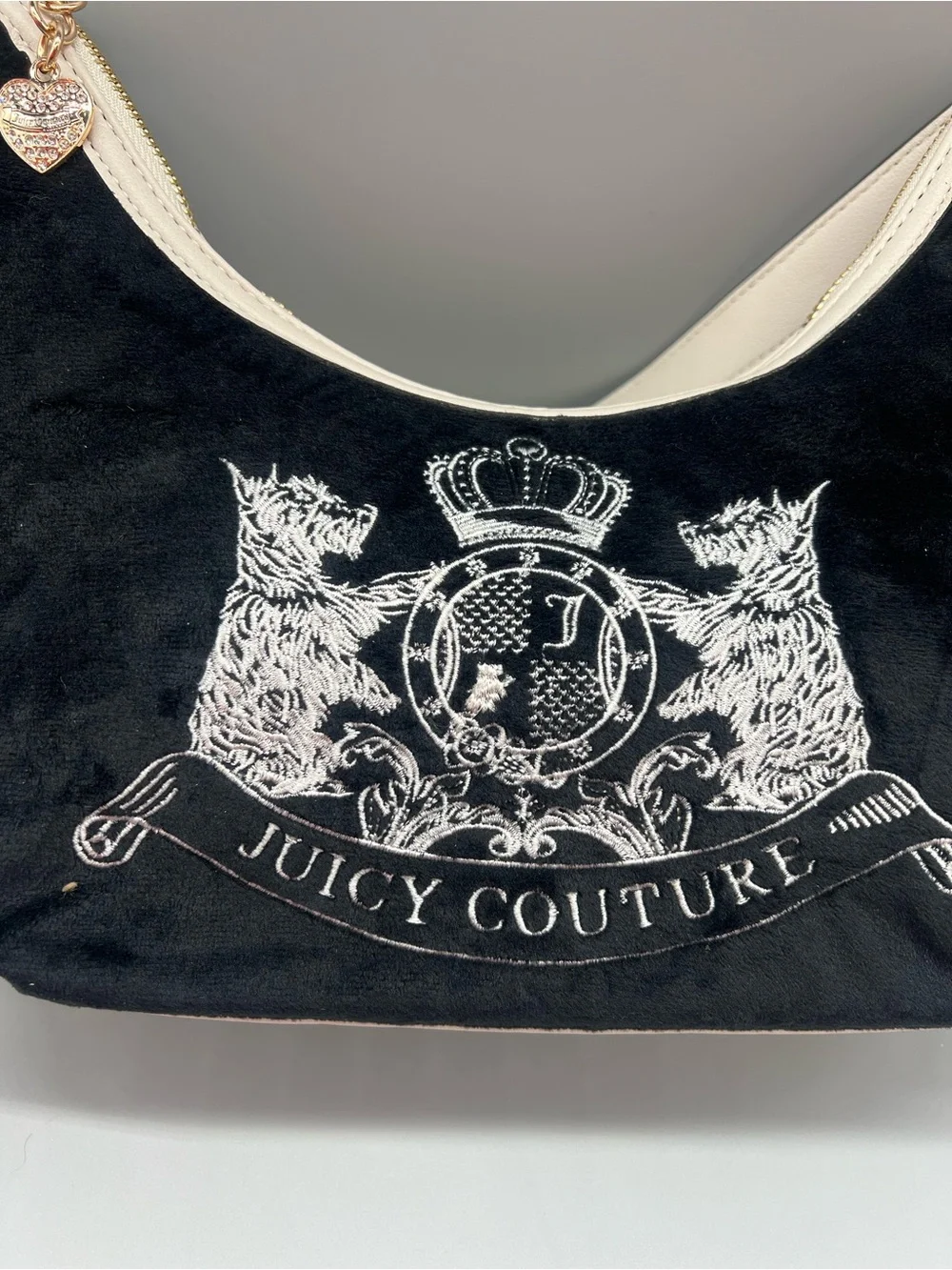 Juicy couture classic Scottie dogs hobo purse